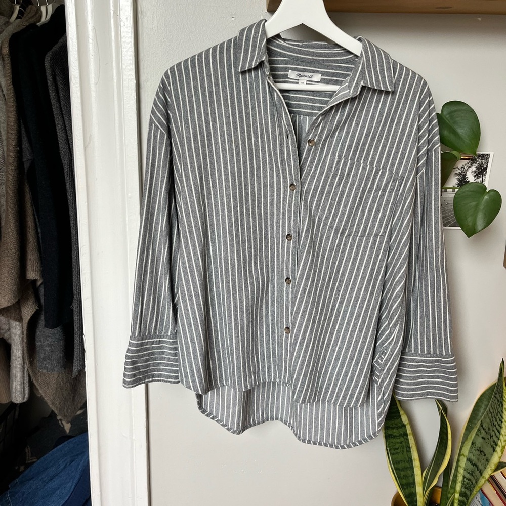 Madewell 100% cotton button up